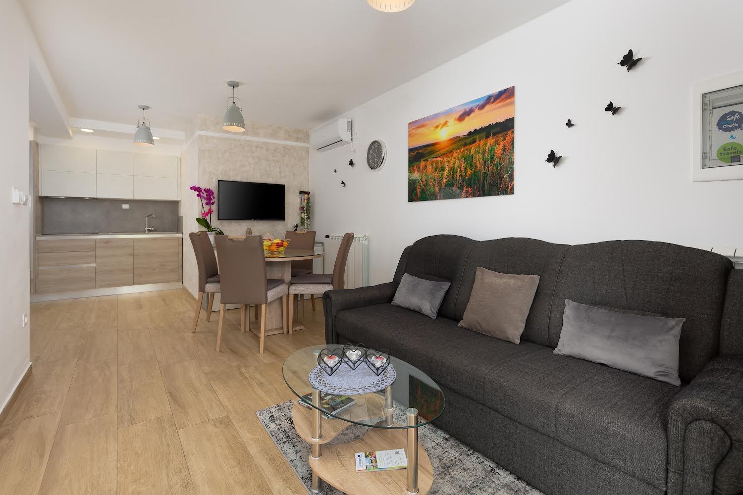 Apartman Angolo Verde Vizinada Exterior photo